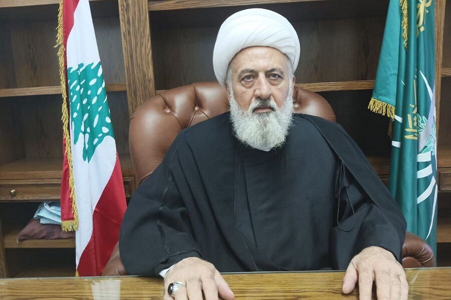 تبریک نایب رئیس مجلس اعلای اسلامی شیعیان لبنان به رهبر انقلاب اسلامی