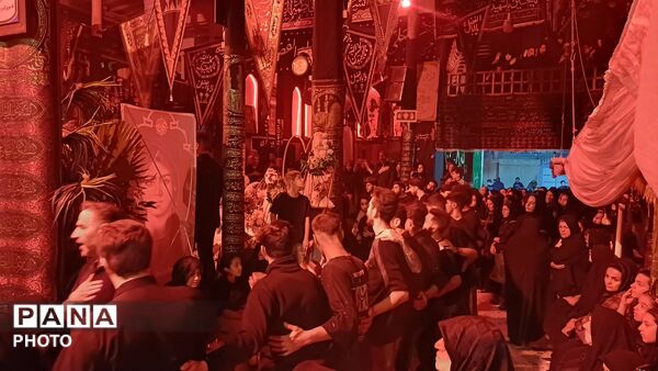 مراسم یادبود حضرت قاسم بن الحسن (ع) در تکیه ششناو شهرستان تفرش 