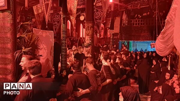 مراسم یادبود حضرت قاسم بن الحسن (ع) در تکیه ششناو شهرستان تفرش 