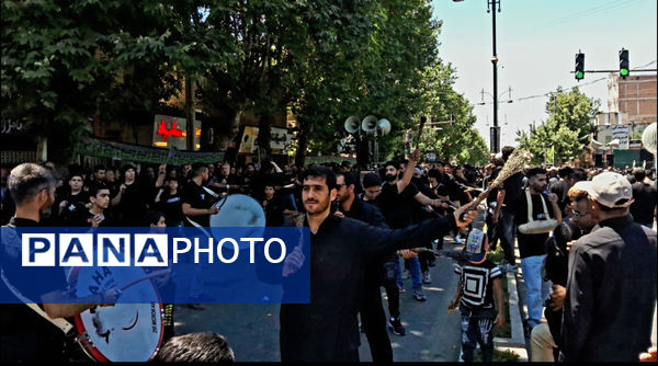 مراسم تاسوعای حسینی در شهرستان گالیکش