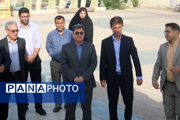 تجدید میثاق با شهدا در بوشهر