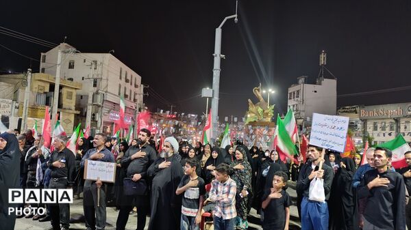  میدان شهدا میناب میزبان قلب‌های بیدار