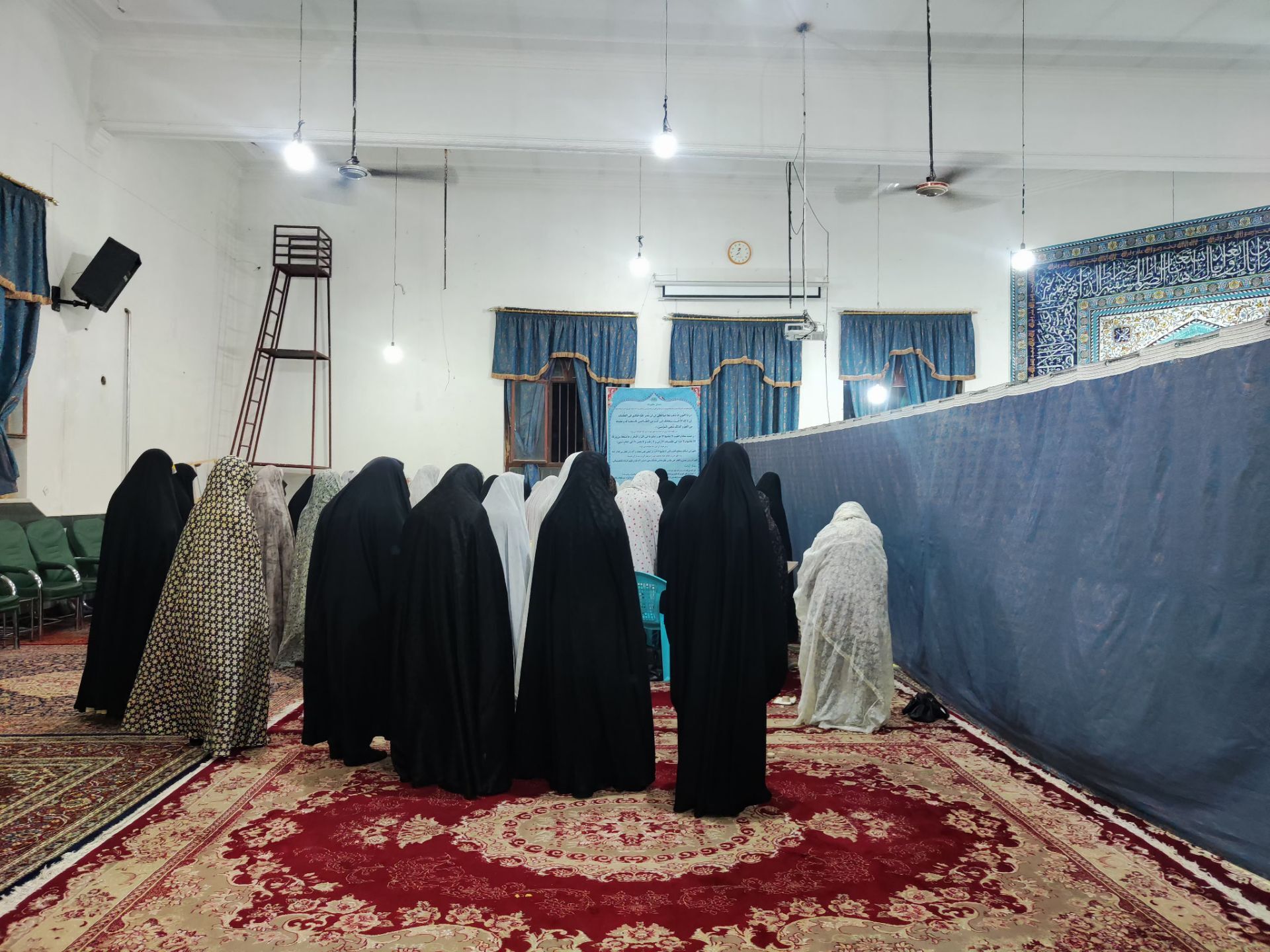 مراسم عید غدیر در مسجد امام خمینی (ره) شهرستان شیروان
