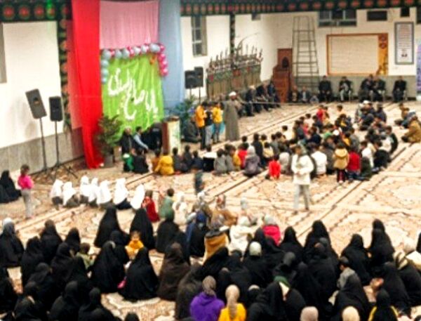 جشن ولادت امام زمان(عج) در حسینیه حسینی روستا ارغا خلیل آباد