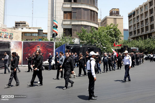عزاداری کارکنان وزارت آموزش و پرورش همزمان با ششمین روز ماه محرم‌‌