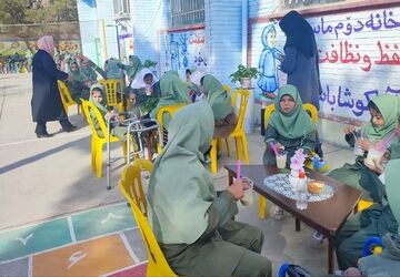 گرامیداشت روز جهانی معلولین در دبستان میلاد شهرستان نیشابور