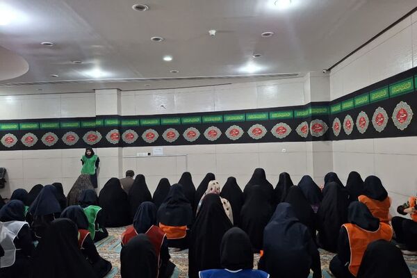 اردوی یک روزه دبیرستان امام خامنه‌ای در موسسه فرهنگی ورزشی ایثار 