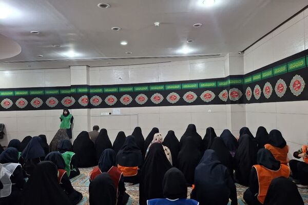 اردوی یک روزه دبیرستان امام خامنه‌ای در موسسه فرهنگی ورزشی ایثار 