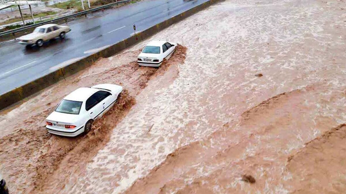 مفقود شدن 2 نفر در سیل مازندران