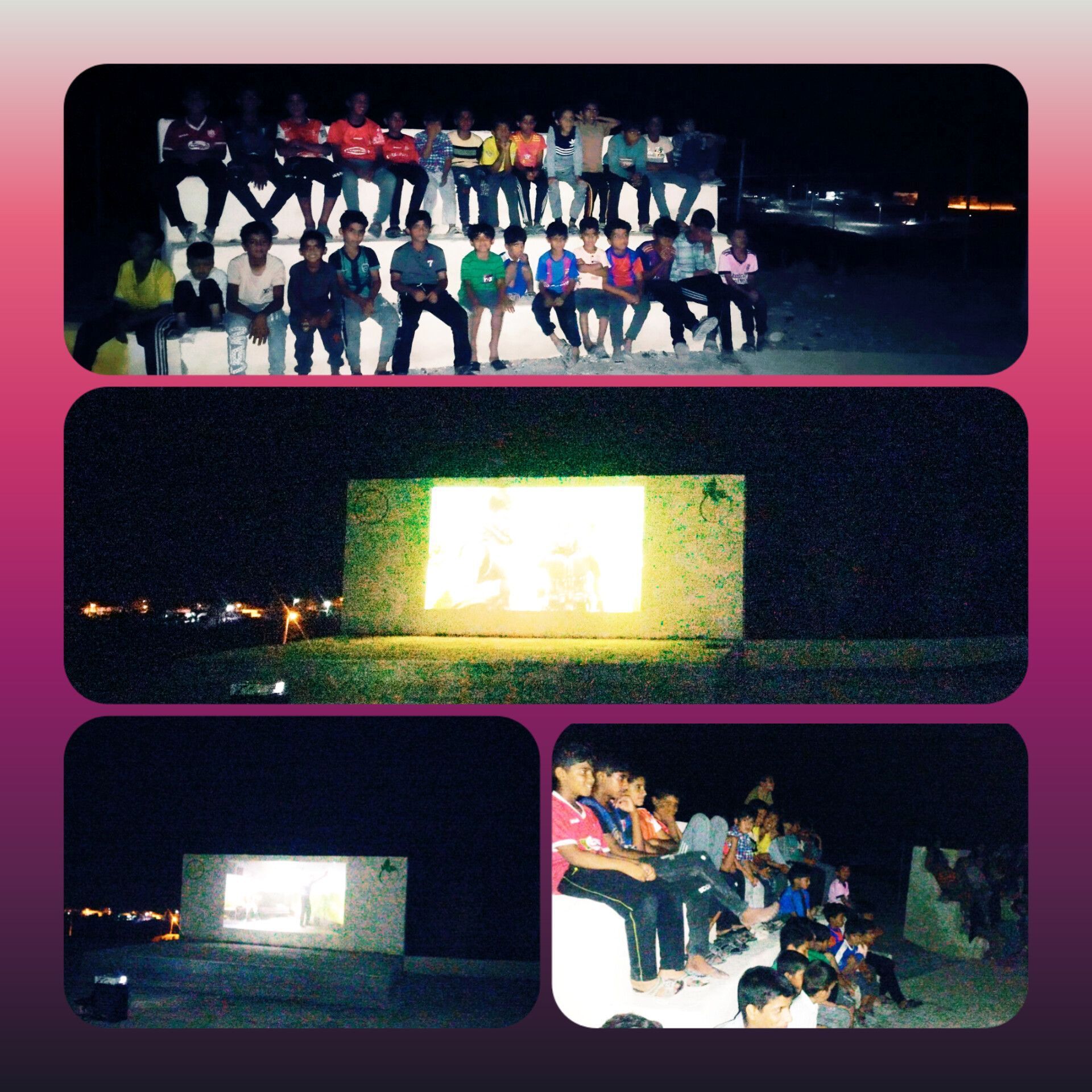 اکران فیلم و انیمیشن‌های سینمایی در مدارس بشاگرد 