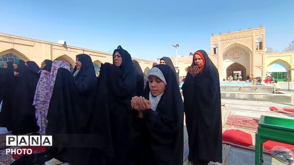 اولین نماز جمعه ماه مبارک رمضان در نیشابور 