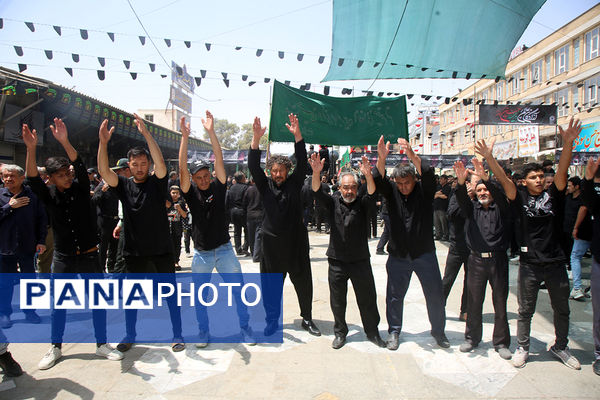 عزاداری تاسوعای حسینی(ع) در حرم حضرت معصومه(س)