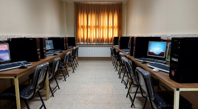 افتتاح سایت کامپیوتری دبیرستان حاج میرزاحسن فامیل دردشتی با نام شهید هادی ابراهیمی 