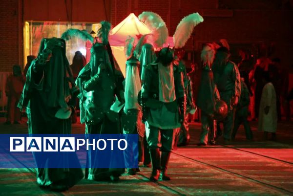 آیین تعزیه‌خوانی واقعه عاشورا در شهر اهرم تنگستان