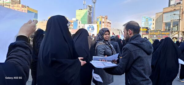 راهپیمایی ۲۲ بهمن در شهرستان قدس  