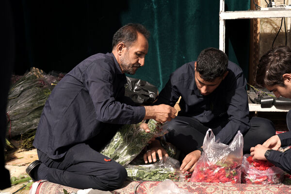 جلوه هایی از کاروان نمادین ورود کریمه اهل بیت به قم
