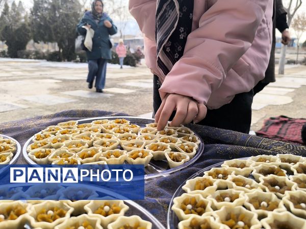 مراسم چراغ برات در بهشت رضا مشهد مقدس 