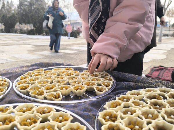 مراسم چراغ برات در بهشت رضا مشهد مقدس 