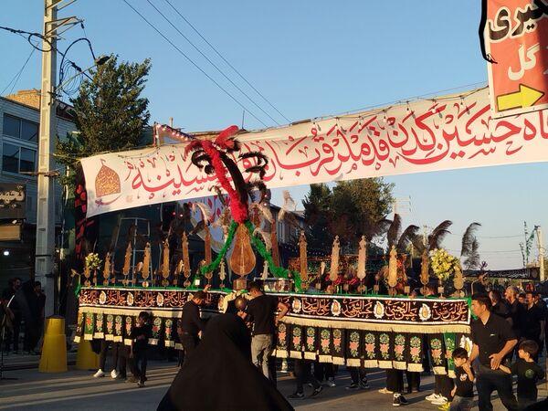 از کوچه تا خیابان، شهر بن غرق در عزای حسین بن علی(ع)