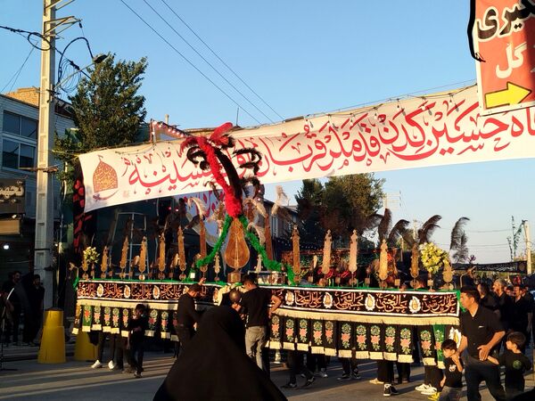 از کوچه تا خیابان، شهر بن غرق در عزای حسین بن علی(ع)