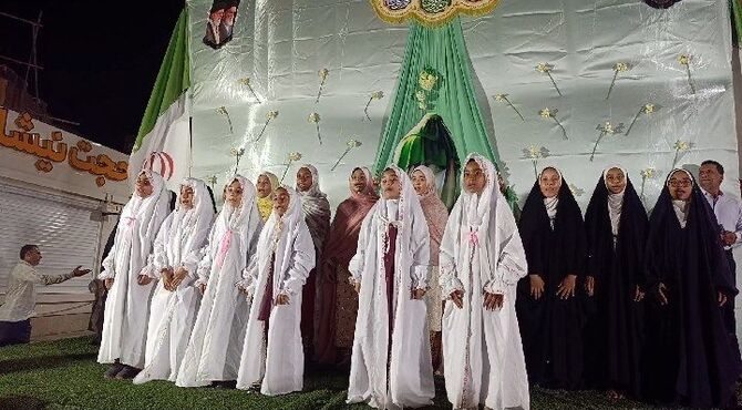 جشن آغاز امامت امام زمان (عج) در رودان