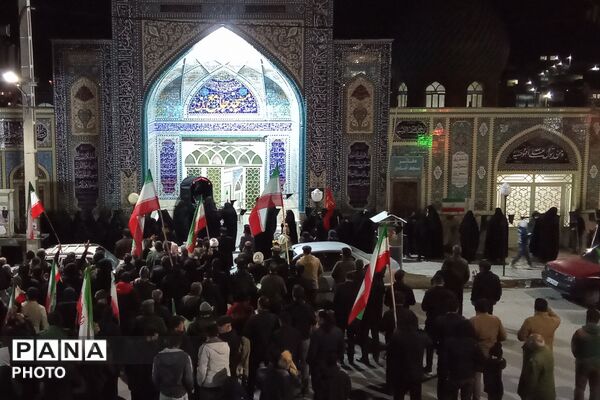 موکب هنرستان حضرت زهرا (س) به روایت تصویر