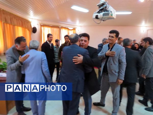 مراسم بازنشستگی مجید رحیمی زاده در دانشگاه آزاد بجنورد