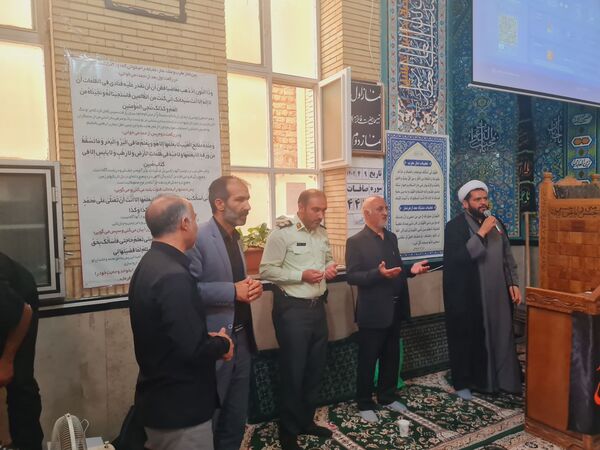 تجدید بیعت دانش‌آموزان ابهری با آرمان‌های عاشورا در سوگواره «احلی من العسل»