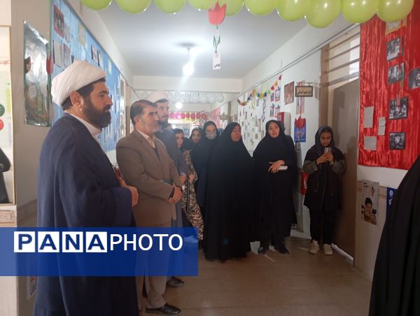 افتتاح مدرسه انقلاب در دبیرستان فضیلت فاروج