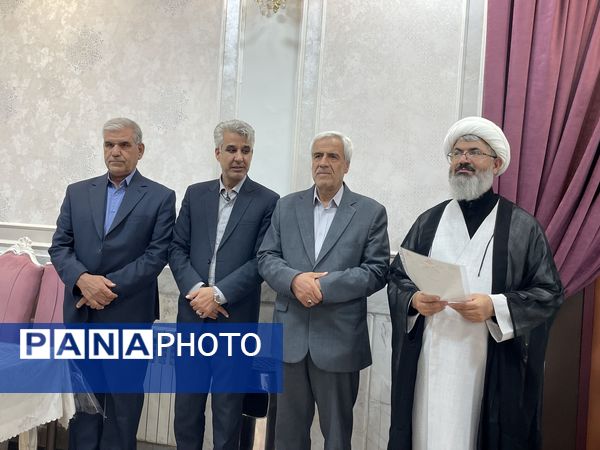 مراسم تجلیل از عوامل هیئت فرهنگیان و دانش آموزی شهرستان کاشمر 