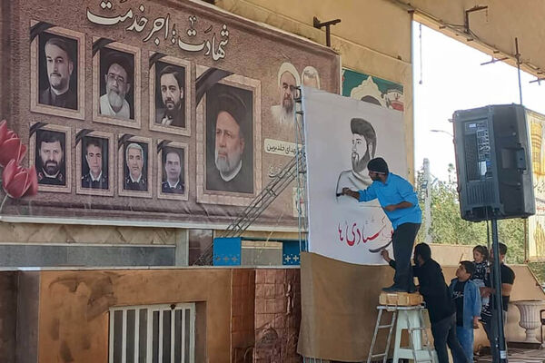 برگزاری اولین سالگرد شهادت شهید دهه هشتادی مدافع امنیت 