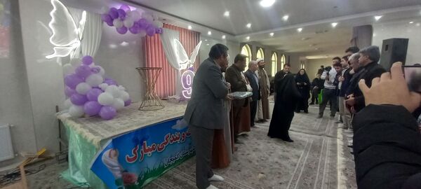 جشن تکلیف جمعی از غنچه‌های باغ ایمان در شهرستان کمیجان 