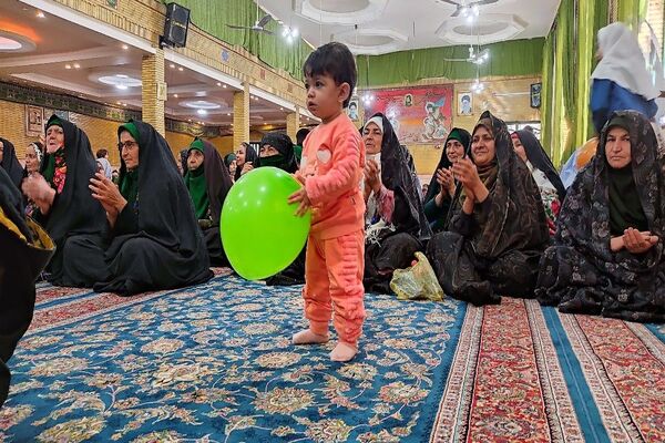 مراسم ولادت حضرت فاطمه زهرا (س)و گرامیداشت روز مادر در حسینیه شهر بار نیشابور