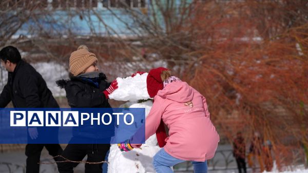 جشنواره آدم برفی در ارومیه