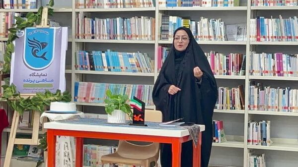 افتتاح نمایشگاه «ماهی پرنده» در مرکز کانون جاسک به مناسبت هفته دولت