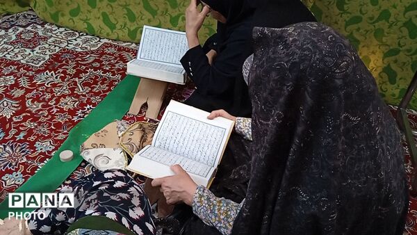 مراسم پر فیض دعای عرفه در مسجد چهارده معصوم الغدیر باحضور مردم 