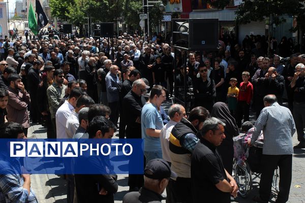 حرکت دسته عزاداری رحلت امام خمینی 