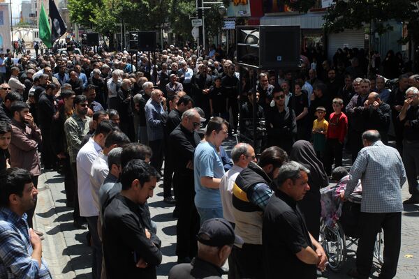 حرکت دسته عزاداری رحلت امام خمینی 