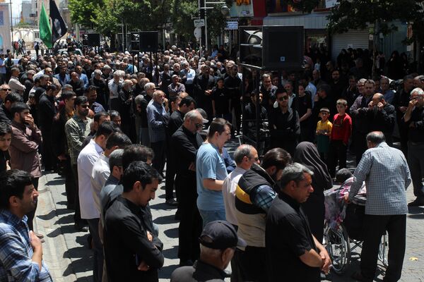حرکت دسته عزاداری رحلت امام خمینی 