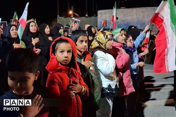 باشت غرق در سوگ و بیعت،وداع با امام و پیمان با رهبر