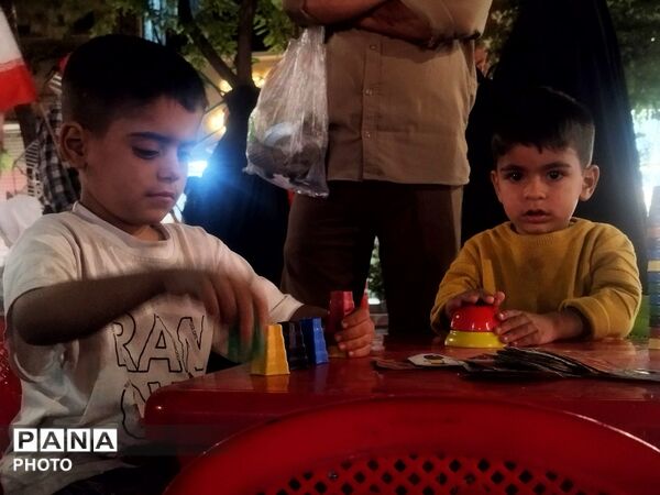 فعالیت موکب کودک فرهنگیان مسجد جامع شهرستان نیشابور در قاب پانا