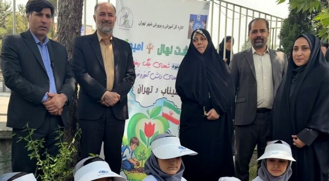 وقتی خاطره‌ها سبز می‌شوند؛ «نهال امید» در یادمان ماکان نصیری