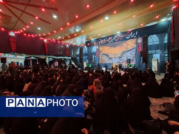 مراسم شیرخوارگان حسینی در حسینیه عاشقان ثارالله قائمشهر