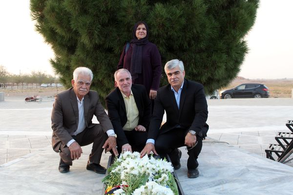 بیست و پنجمین سالگرد پهلوان یعقوبعلی شورورزی در آرامگاه مشاهیر نیشابور 