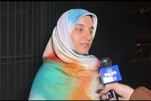 قدردانی مهدیه اسفندیاری از حمایت مردم ایران