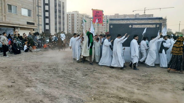 نمایش بازسازی واقعه غدیر در قم