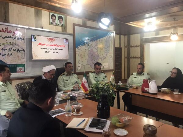 آیین تجلیل از خبرنگاران محمودآباد به مناسبت روز خبرنگار