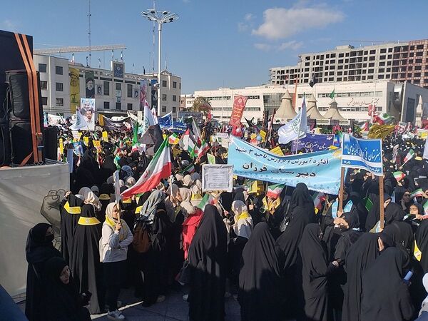 راهپیمایی 13آبان‌ در مشهدمقدس