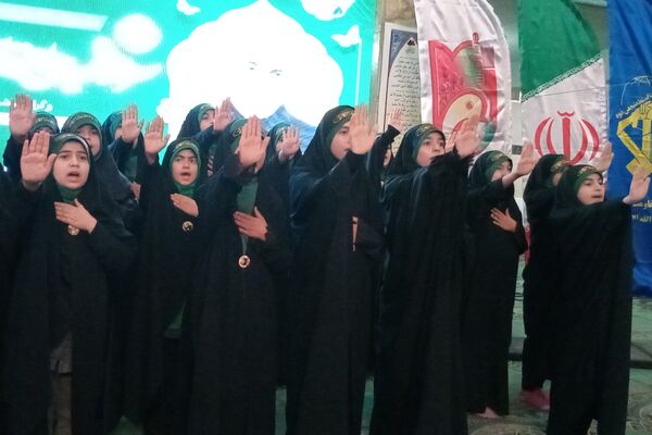 مراسم بزرگداشت سردار شهید حاج قاسم سلیمانی در گلزار شهدا شیراز 