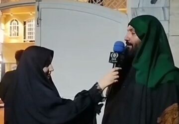 گزارش خبرنگار پانا از آیین تعزیه خوانی در قم
